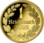 0,5g Gold Reichsmark 2025 (Auflage: 5.000 | Polierte Platte)