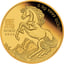 0,5g Unze Gold Lunar III Pferd 2026 (Auflage: 10.000 | Polierte Platte)