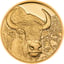 1/10 Unze Gold Mongolischer Bison 2025 (Auflage: 999 | High Relief | Polierte Platte)