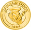 1/4 Unze Gold 90 Jahre Donald Duck 2024 PP (Auflage: 90 | Polierte Platte)