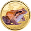 1 Unze Gold EC8 Dominica Mountain Chicken 2022 (Auflage: 100 | Eastern Caribbean Serie | coloriert)