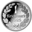 1 Unze Silber 100 Jahre Reichsmark 2025 (Auflage: 1.925 | Privymark | Polierte Platte)