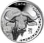 1 Unze Silber African Animals Büffel 2025 (Auflage: 1.000 | Polierte Platte)