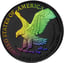 1 Unze Silber American Eagle 2023 Ruthenium-Rainbow Edition (Auflage: 100 | coloriert)