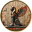 1 Unze Silber Sphinx 2024 (Auflage: 50 | coloriert | teilvergoldet)