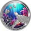 1 Unze Silber Colours of Australia - Turquoise Coral Reefs 2025 (Auflage: 1.000 | Polierte Platte)