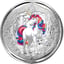 1 Unze Silber Fiji Unicorn Rainbow 2024 (Auflage: 3.000)