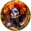 1 Unze Silber Día de Muertos 2025 (Auflage: 100 | teilvergoldet)