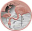 1 Unze Silber Flamingo 2025 (Auflage: 600 | Rosegold | Polierte Platte)