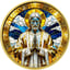 1 Unze Silber betender Jesus 2025 (Auflage: 100 | teilvergoldet)