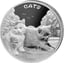 1 Unze Silber Katze 2024 (Prooflike)