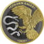 1 kg Silber Malta Golden Eagle 2025 (Auflage: 100 | teilvergoldet)