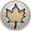 1 Unze Silber Maple Leaf Super Incuse 2024 (Auflage: 8.000 | teilvergoldet | Reverse Proof)
