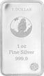 1 Unze Silber Münzbarren Ascension Island