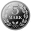 1 Unze Silber 5 Silbermark 2025 (Auflage: 5.000 | Polierte Platte)