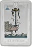1 Unze Silber Tarotkarte Ass der Schwerter 2025 (Auflage: 1.000 | Polierte Platte)