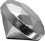 1 Unze Silberbarren Diamantform