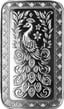 1 Unze Silberbarren Scottsdale Marquee Peacock