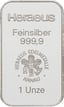 1 Unze Silberbarren (verschiedene Hersteller)