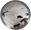 1kg Silber African Safari Leopard 2019 (Auflage: 100 | Polierte Platte | Zertifikat Nr. 001)
