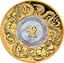 2 Unze Gold Double Dragon with Mother of Pearl 2024 (Auflage: 288 | Poliert Platte)