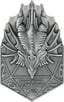 2 Unze Silber Dungeons and Dragons Red Dragon 2024 D20 (Auflage: 1.000 | Antik Finsih)