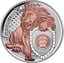 1 Unze Silber Heradlic Beasts Lion 2025 Auflage: 750 | Rosegold | Polierte Platte)