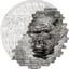 2 Unze Silber Reconstruction Gorilla 2025 (Auflage: 999 | Polierte Platte)