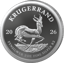 2 Unze Silber Krügerrand 2026 PP (Auflage: 10.000 | Polierte Platte)