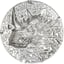 3 Unze Silber Silver Burst - Rhino 2025 (Auflage: 999 | High Relief | Polierte Platte)
