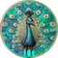 1 Unze Silber Spectrum - Peacock 2025 (Auflage: 999 | High Relief | Polierte Platte)