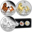 3 x 1 Unze Silber Set Lunar III Pferd 2026 (Auflage: 1.500 | Polierte Platte)