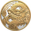 5 Unze Silber Kanada Triumphant Dragon 2026 (Auflage: 2.588 | teilvergoldet | Polierte Platte)