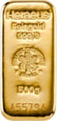 500g Goldbarren Heraeus (Gussbarren)