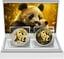 Black and White Diamond China Panda Set 2024 (Auflage: 50 | teilvergoldet)