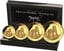 Gold African Wildlife Leoparden Set 2022 PP (Auflage: 300 | Polierte Platte)