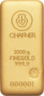 1kg Goldbarren C. Hafner
