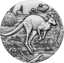 2 oz Silver Kangaroo Antique Finish (High Relief | Mintage: 3000 | CoA.)