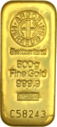500g Goldbarren Argor Heraeus (Gussbarren)