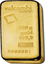 500g Goldbarren Valcambi