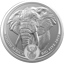1 Unze Silber Big Five Elefant 2019 (Auflage: 15.000 | 1. Motiv)