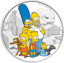 2 Unze Silber Die Simpsons Familie PP (coloriert | Auflage: 2.000 Stücke)