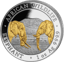 1 Unze Silber Somalia Elefant 2020 (Auflage: 5.000 | teilvergoldet)
