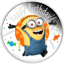 1 Unze Silber Minions Happy Birthday PP 2020 (Auflage: 3.000 | Polierte Platte)