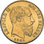 20 Franc Gold Leopold II Belgien