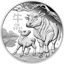 1 Unze Silber Lunar III Ochse 2021 PP (Auflage: 5.000 | Polierte Platte)