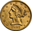 5 Dollar Liberty Head Gold