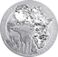 1 Unze Silber Ruanda Okapi 2021