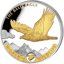 1 oz Silver World's Wildlife Bald Eagle partially gold-plated (Mintage: 5,000)