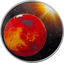 1 Unze Silber Sonnensystem Mars 2021 (Auflage: 1.500 | gewölbt)
